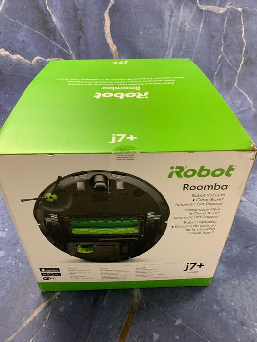 iRobot Roomba j7+ Wi-Fi Connected Self-Emptying Robot Vacuum - Black - 7550 (LOCAL PICKUP ONLY)