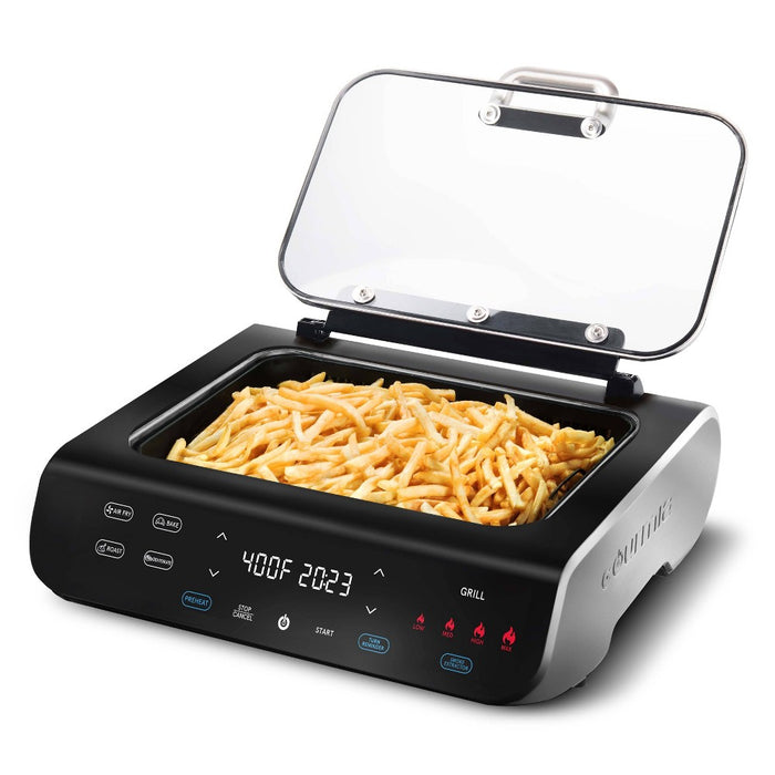 Gourmia FoodStation 5-in-1 Smokeless Grill & Air Fryer with Smoke-Extracting Technology (LOCAL PICKUP ONLY)