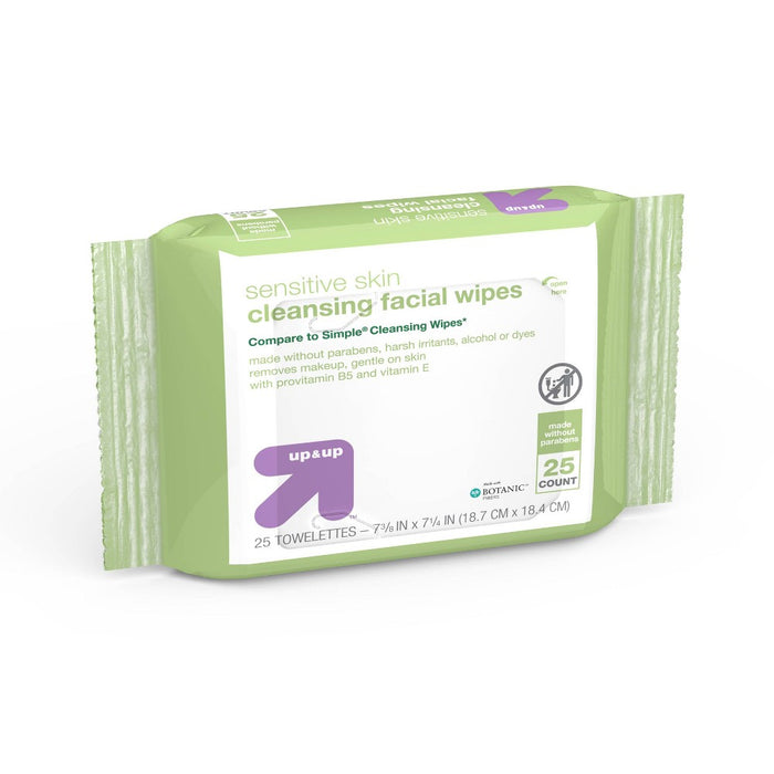 Facial Cleansing Wipes - 25ct - up & up