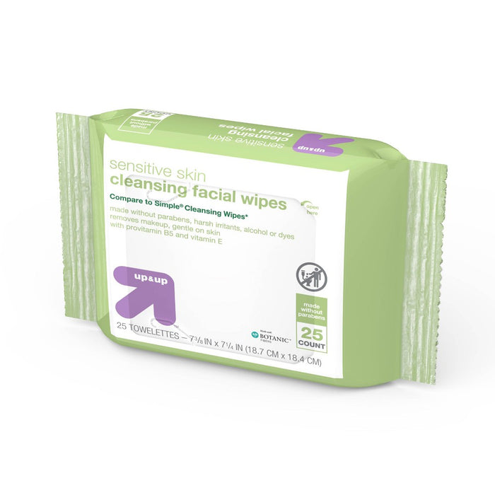Facial Cleansing Wipes - 25ct - up & up