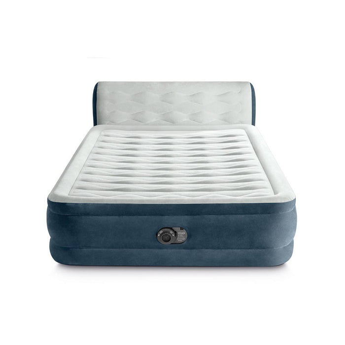 Intex 18" Pillow Top Air Mattress with Electric Pump and Headboard - Queen Size (LOCAL PICKUP ONLY)