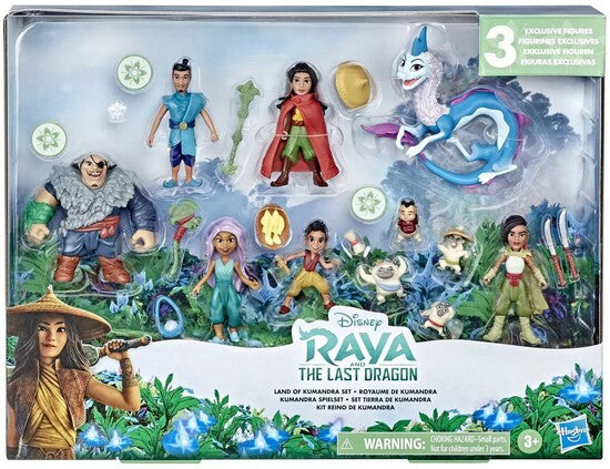Disney Raya and the Last Dragon Land of Kumandra Figure Set *BRAND NEW, SEALED*