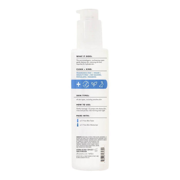 e.l.f. Skin Pure Skin + Dermatologist Developed Cleanser - 6.09 fl oz
