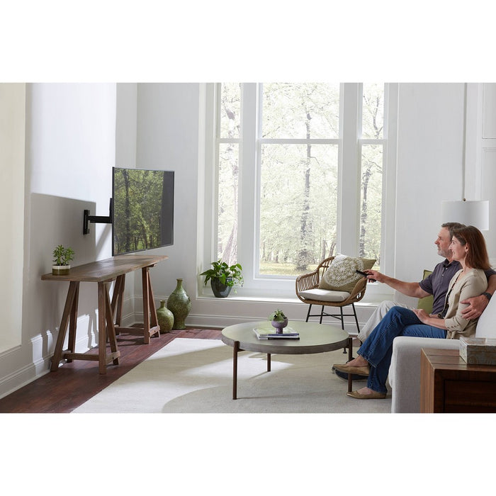 Sanus Accents Medium Full Motion TV Wall Mount for 22-55" TVs - Black (AMF319-B1)