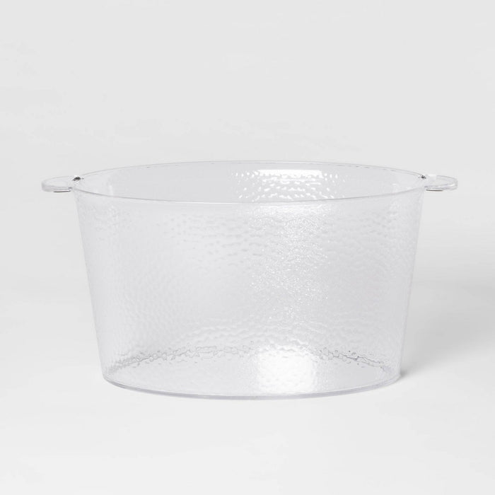 4gal Plastic Textured Beverage Tub - Threshold