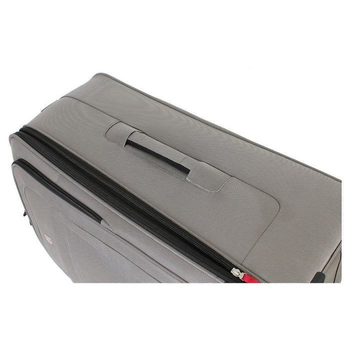 SWISSGEAR Zurich 24.5" Softside Small Checked Spinner Suitcase - Pewter
