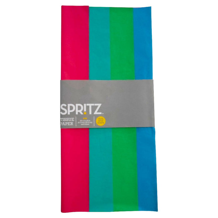 3 Step Banded Tissue Paper Purple/Pink - Spritz