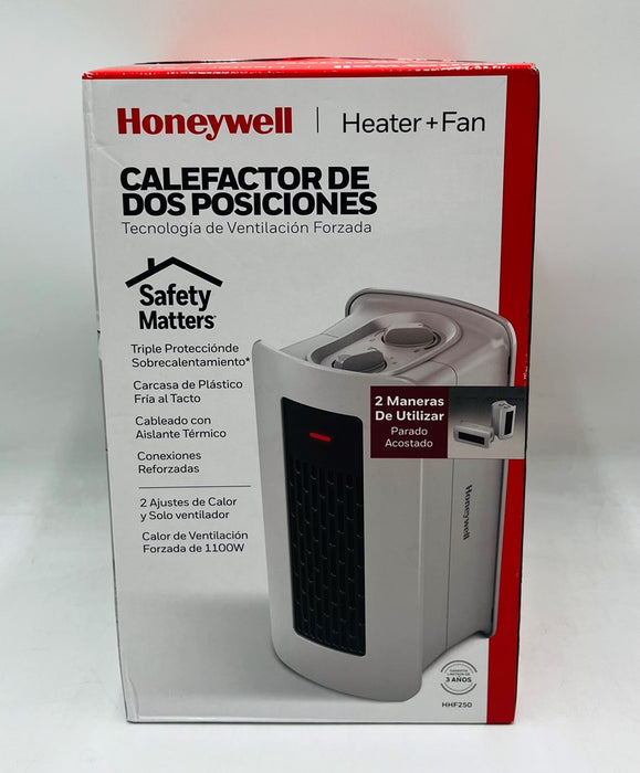 Honeywell Dual Position Heater Fan Gray
