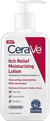 CeraVe Lotion Itch Relief - 8oz - with Pramoxine Hydrochloride EXP 01/2028