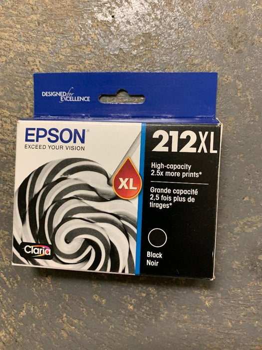 Epson 212XL Single Ink Cartridge - Black (T212XL120-CP) EXPIRE 12/2024