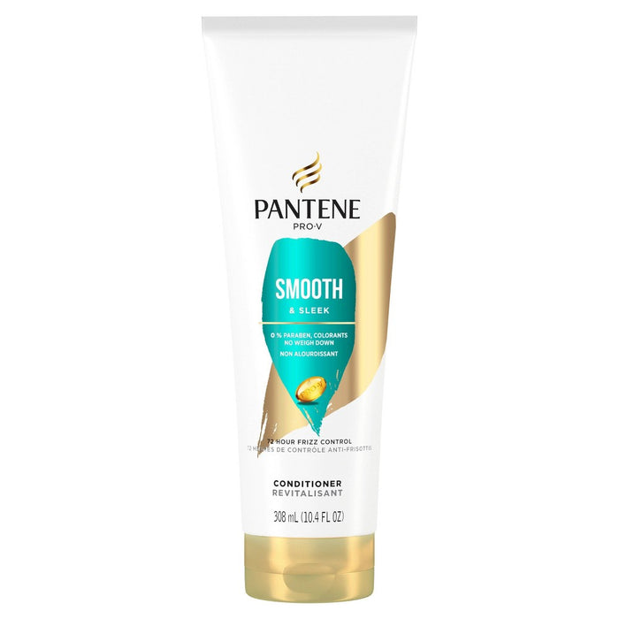Pantene Smooth & Sleek Conditioner - 10.4 fl oz