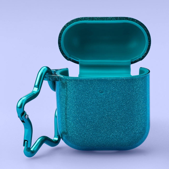 Airpod Hardshell Case Glitter Teal - More Than Magic™