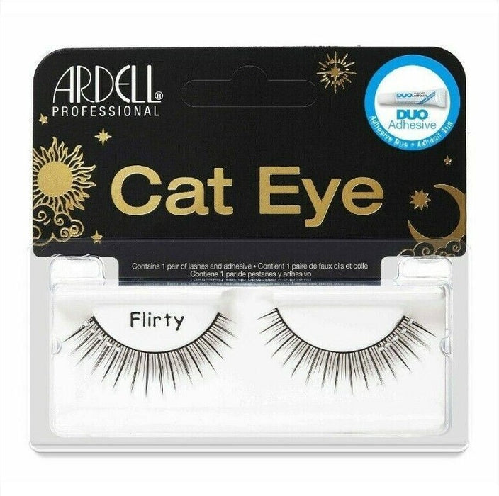 Ardell Fancy Cat Eye False Eyelashes - Flirty Black - 1pr
