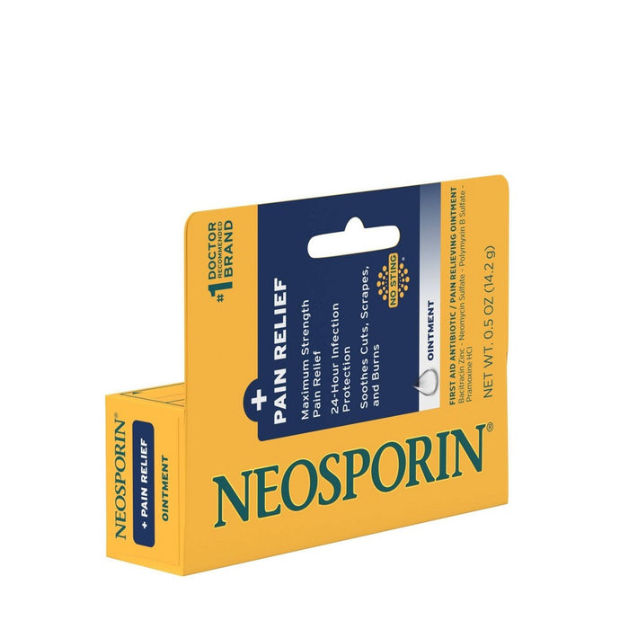 Neosporin 24 Hour Infection Protection Pain Relief Ointment - 0.5oz