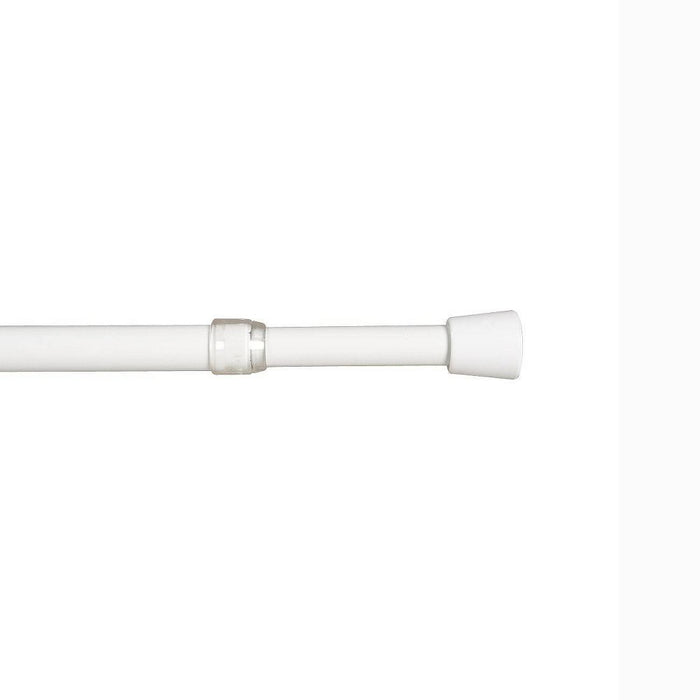 28"-48" Round Spring Tension Curtain Rod White - Room Essentials™