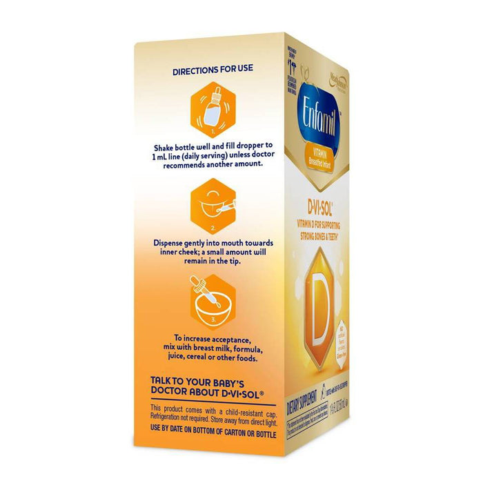 Enfamil D-Vi-Sol Infant Vitamin D Dietary Supplement Liquid Drops - 1.69oz