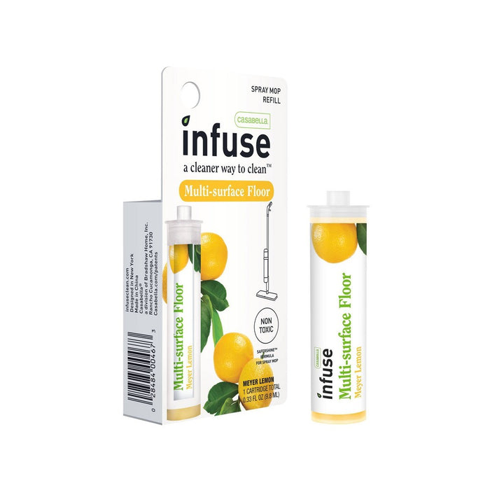 Casabella Infuse Multi-surface Floor Cleaner Refill Concentrate - Meyer Lemon - 0.33 fl oz
