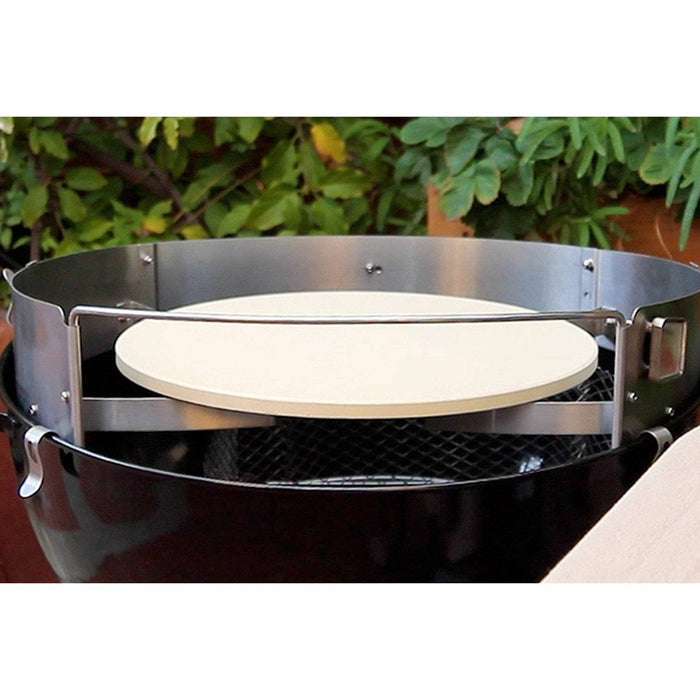 PizzaCraft Pizza Que for Kettle Grills - Black