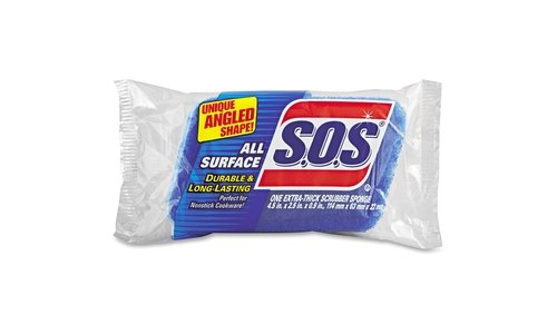 Clorox 91017 SOS All Surface Scrubber Sponge - Case of 12