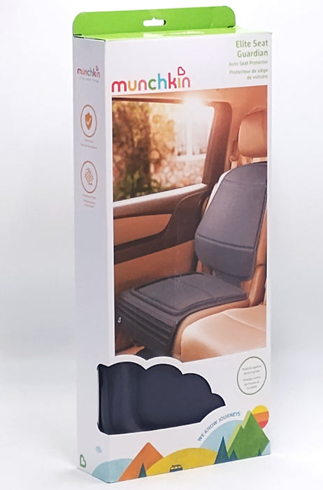 Munchkin Brica Elite Seat Guardian Car Seat Protector, Crash Test Approved - Dark Gray