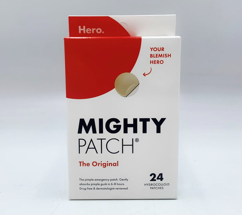 Hero Cosmetics Original Mighty Acne Patch - 24ct - Exp: 12/6/2025