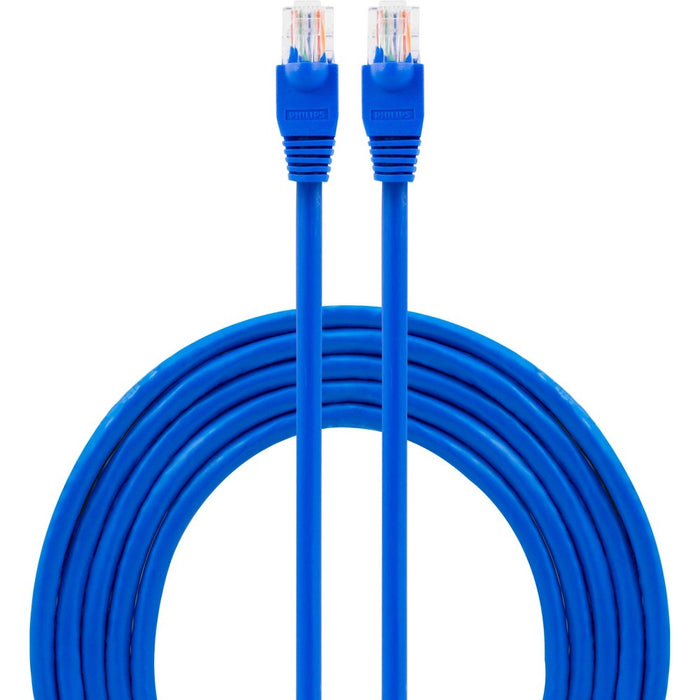 Philips 7' Cat6 Ethernet Cable - Blue *BRAND NEW & SEALED*