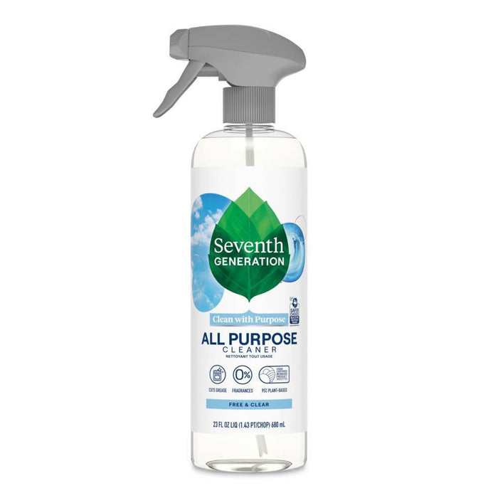 Seventh Generation All Purpose Cleaner Multi-Surface Spray - Free & Clear Fragrance Free - 23 fl oz