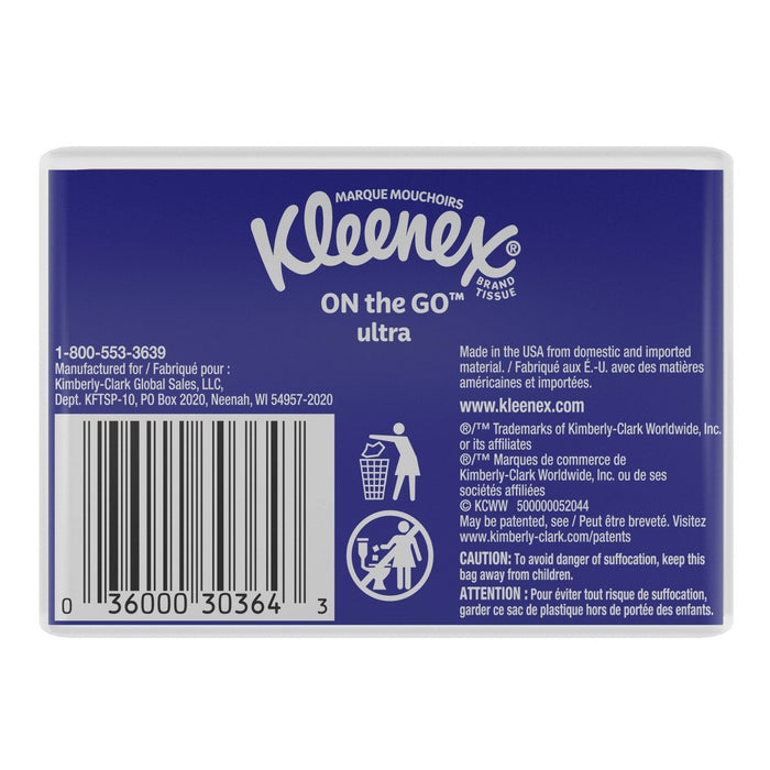 Kleenex Slim Pack Facial Tissue - 6pk/10ct