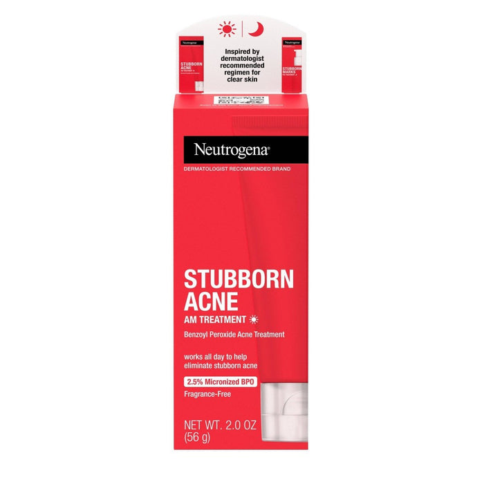 Neutrogena Stubborn Acne Morning Treatment - 2oz EXP. 09/2024