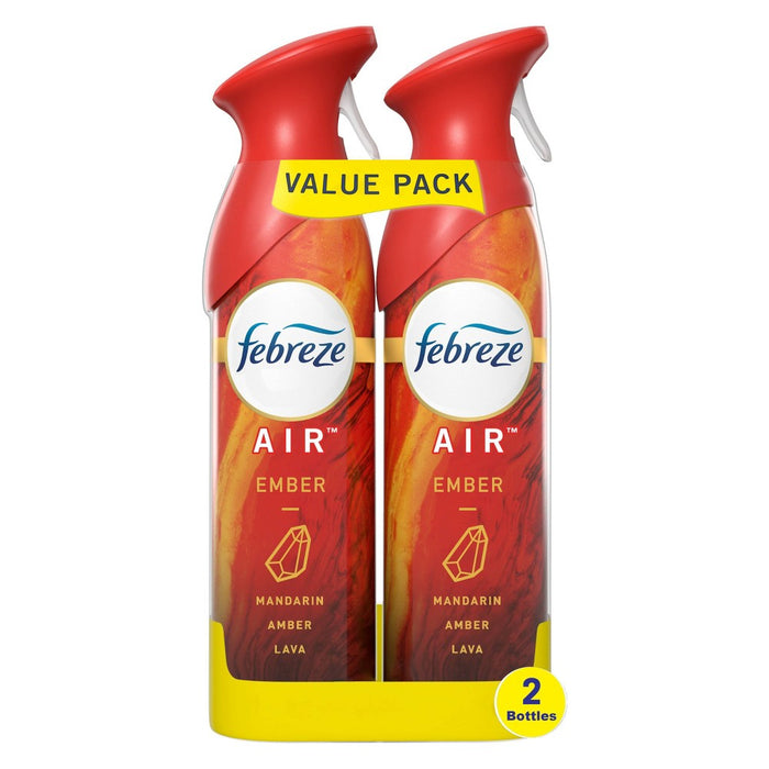 Febreze Air Effects Odor-Eliminating Air Freshener - Ember - 8.8oz/2pk