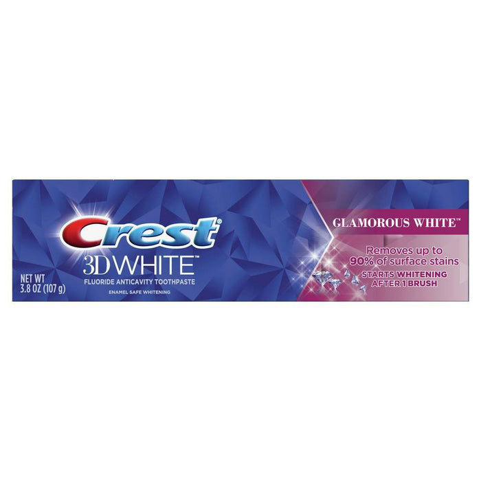 Crest 3D White Glamorous Toothpaste - White - 3.8oz