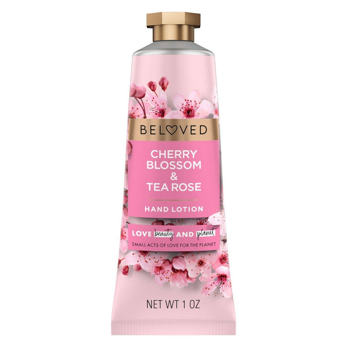 Beloved Cherry Blossom & Tea Rose Hand Cream Lotion - 1 fl oz