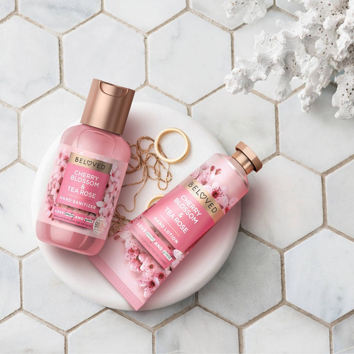 Beloved Cherry Blossom & Tea Rose Hand Cream Lotion - 1 fl oz