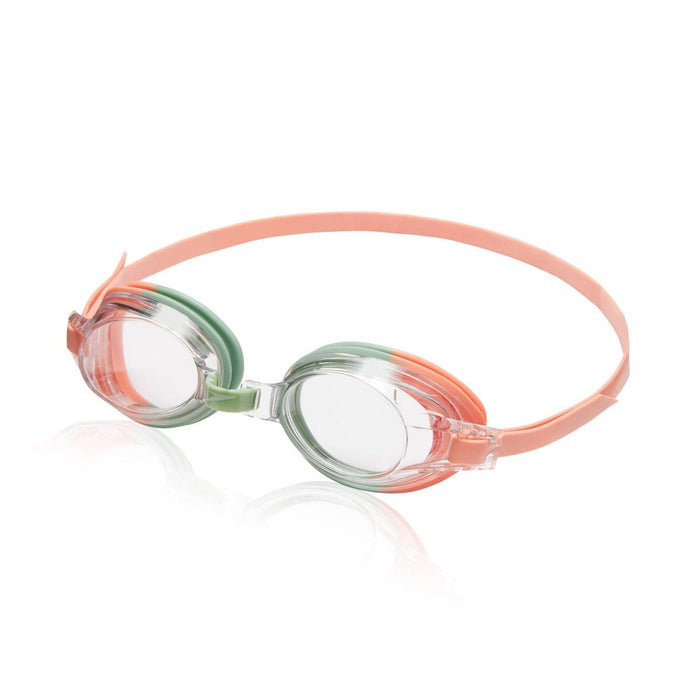 Speedo Kids' Splasher Goggles - Orange/Lime/Clear