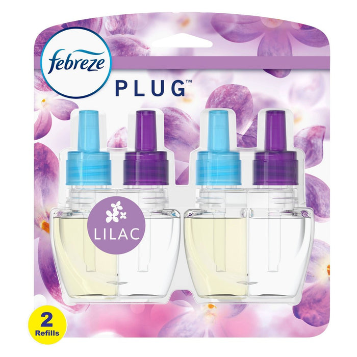 Febreze Plug Refill with Fade Defy Technology - Lilac - 2ct