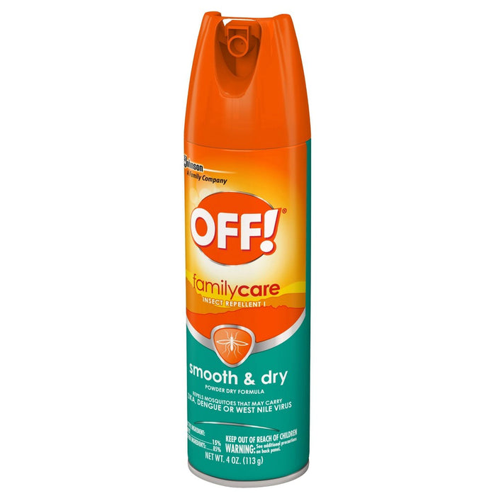 OFF! FamilyCare Mosquito Repellent Smooth & Dry - 4oz