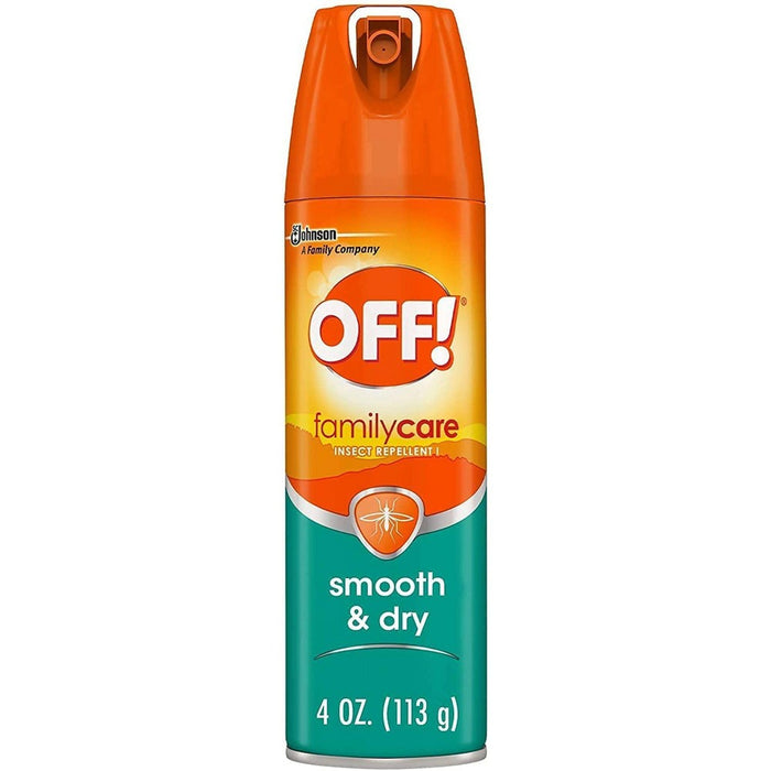 OFF! FamilyCare Mosquito Repellent Smooth & Dry - 4oz