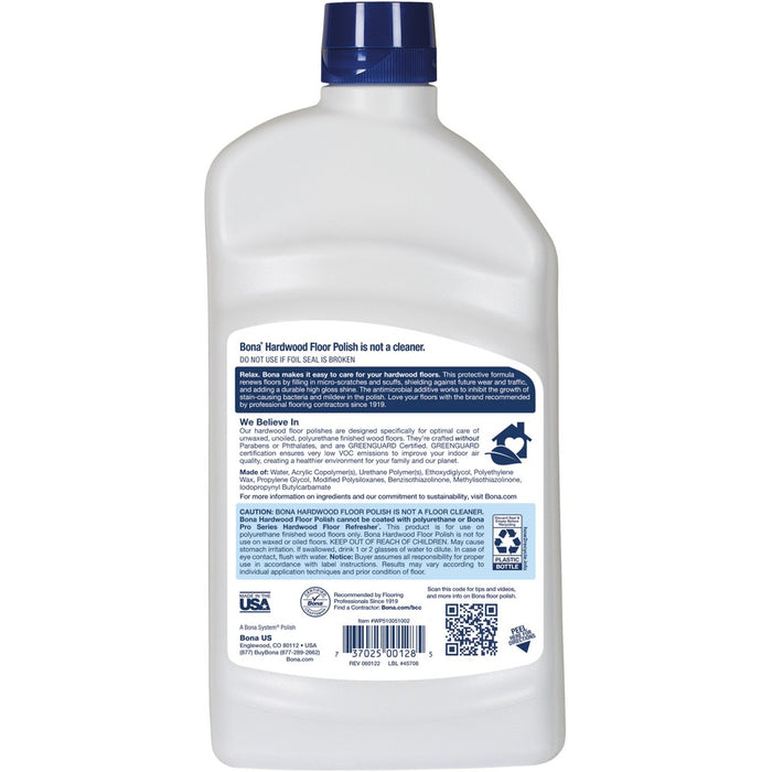 Bona Antimicrobial Hardwood Floor Polish - 32 fl oz