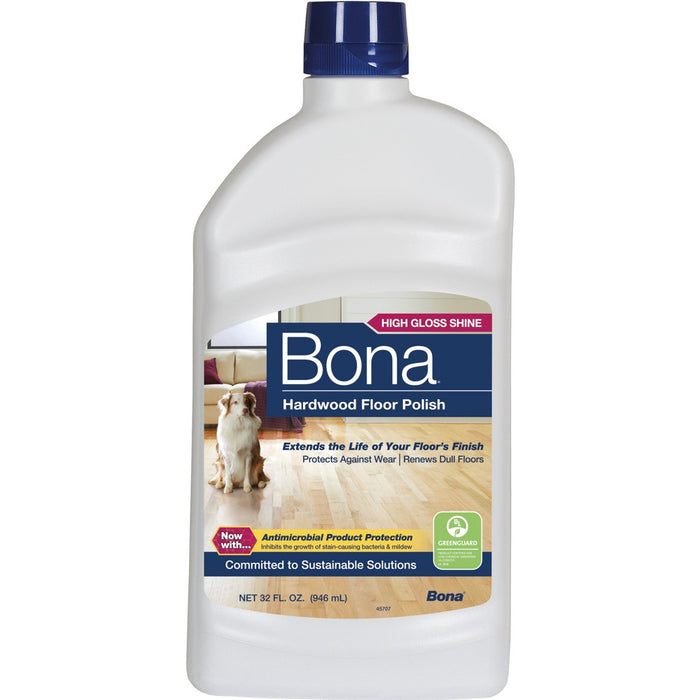 Bona Antimicrobial Hardwood Floor Polish - 32 fl oz