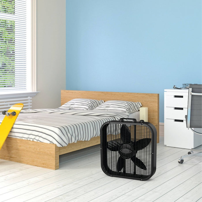 Lasko Box Fan Black