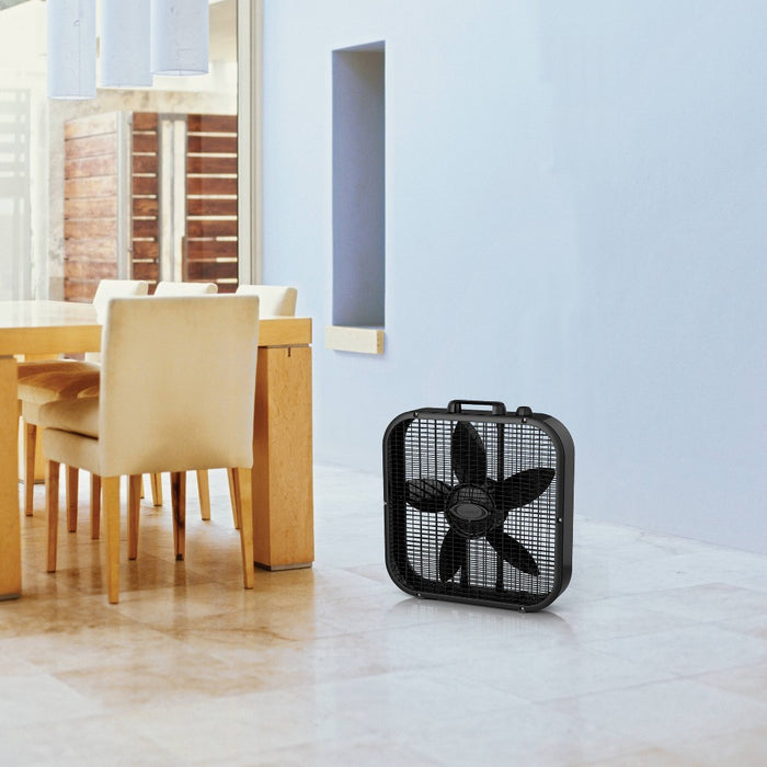 Lasko Box Fan Black