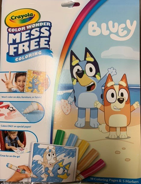 Crayola Color Wonder Foldalope - Bluey