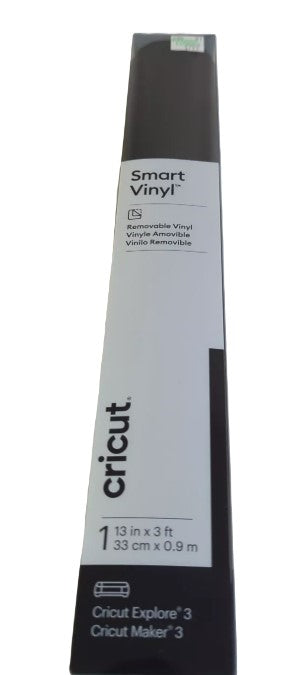 Cricut 3' Smart Vinyl Removable - Black
