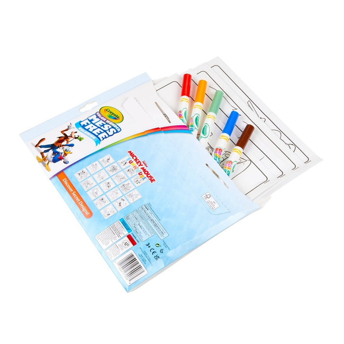 Crayola Color Wonder Mickey Mouse Roadster Racer Coloring Pages Set