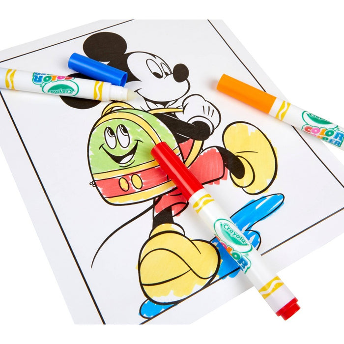 Crayola Color Wonder Mickey Mouse Roadster Racer Coloring Pages Set