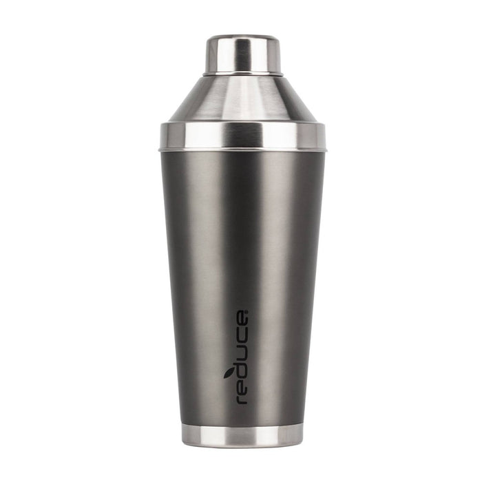 Reduce 20oz Stainless Steel Insulated Cocktail Shaker - Charcoal