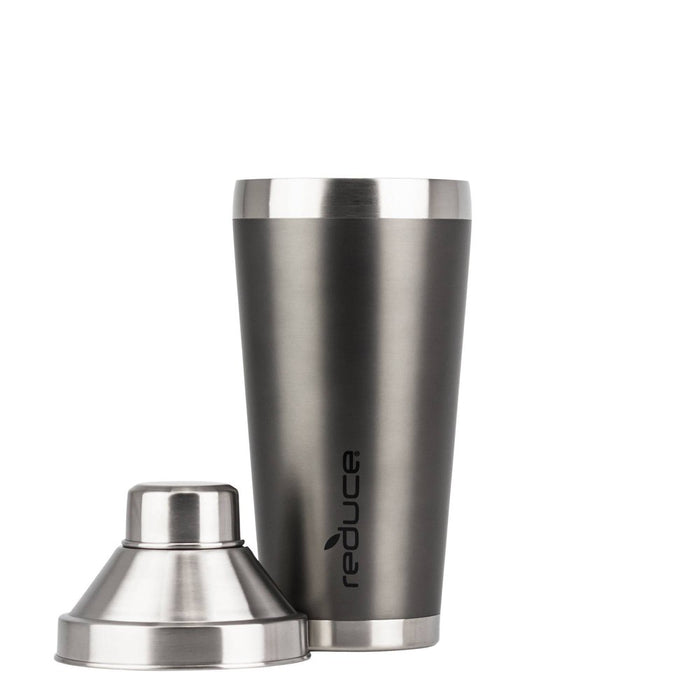 Reduce 20oz Stainless Steel Insulated Cocktail Shaker - Charcoal