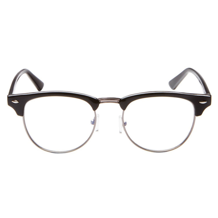 ICU Eyewear Screen Vision Blue Light Filtering Glasses - Retro Black