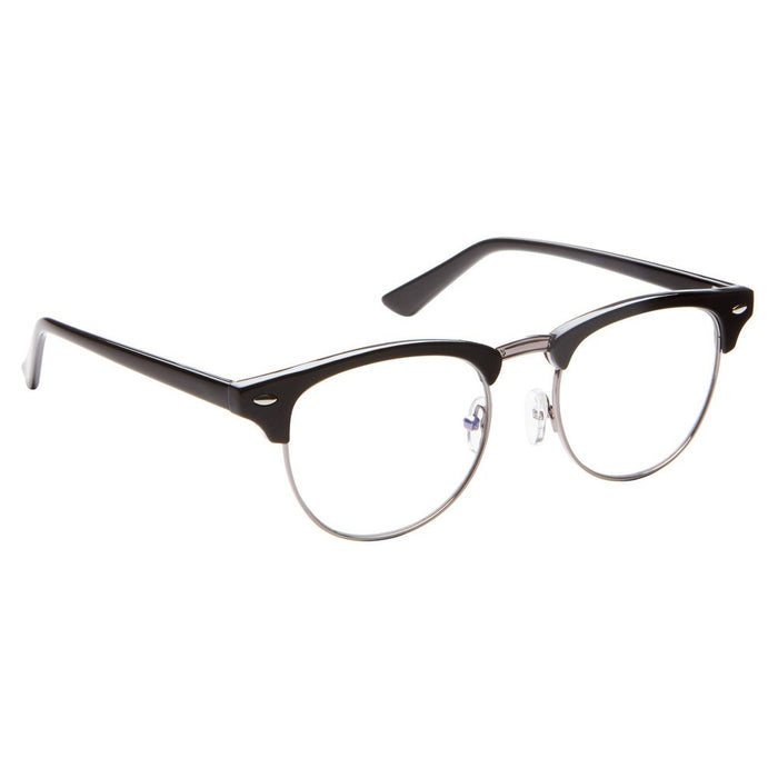 ICU Eyewear Screen Vision Blue Light Filtering Glasses - Retro Black