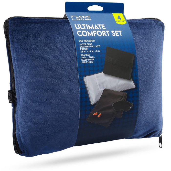 Lewis N. Clark Ultimate Comfort Set - Navy